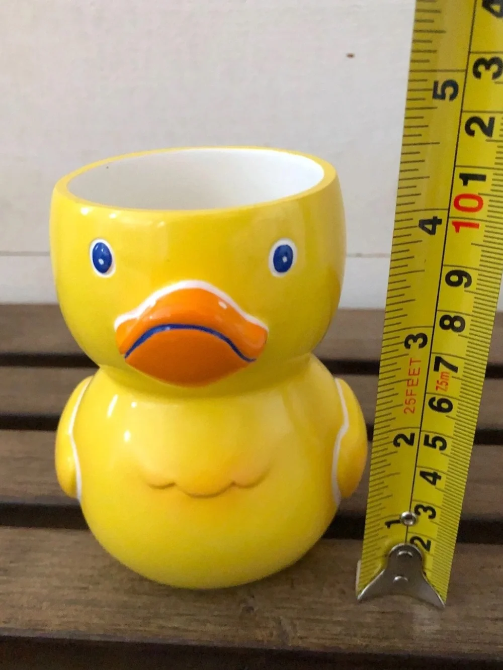 Yellow Duck SOAP DISH & TOOTHBRUSH HOLDER Jenny Jeff Bathroom Vanity Set